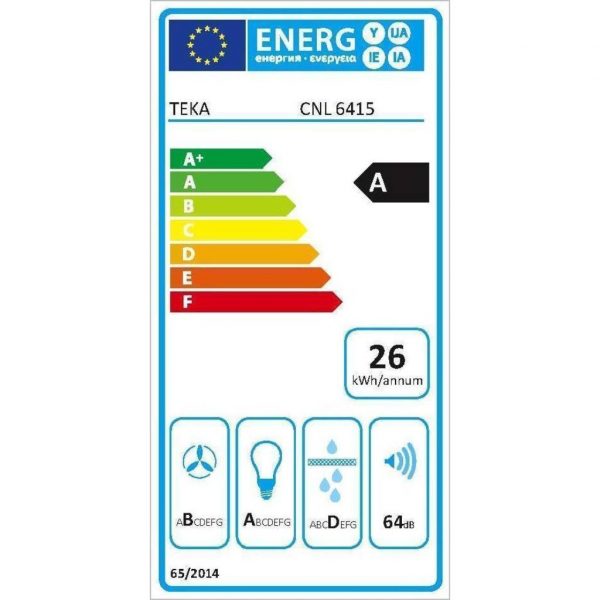 TEKA ΑΠΟΡΡΟΦΗΤΗΡΑΣ CNL 6415 INOX - Image 2