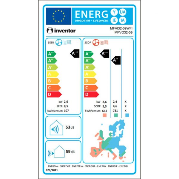 ΚΛΙΜΑΤΙΣΤΙΚΟ INVENTOR COMFORT MFVI32-09/MFVO32-09 - Image 7
