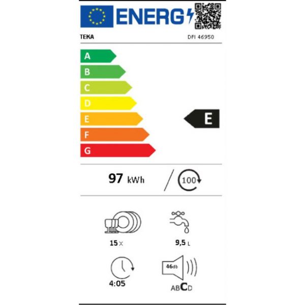 ΠΛΥΝΤΗΡΙΟ ΠΙΑΤΩΝ TEKA DFI 46950 - Image 3