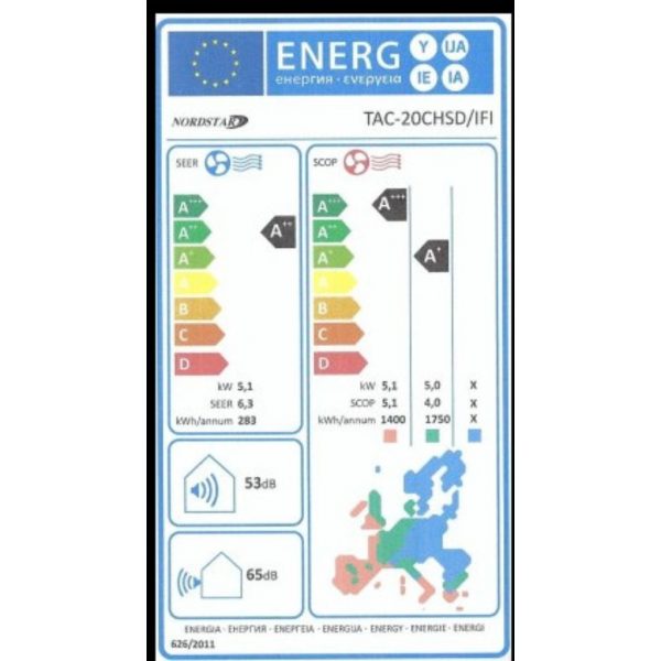 ΚΛΙΜΑΤΙΣΤΙΚΟ NORDSTAR TAC-20CHSD/IFI - Image 4