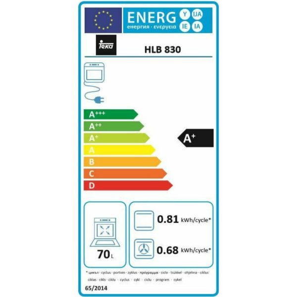 ΦΟΥΡΝΟΣ TEKA HLB 830 ΜΑΥΡΟΣ - Image 4