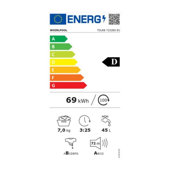 ΠΛΥΝΤΗΡΙΟ ΡΟΥΧΩΝ WHIRLPOOL TDLRB 7232 BS EU - Image 8