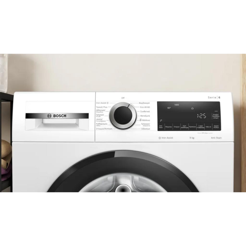 ΠΛΥΝΤΗΡΙΟ ΡΟΥΧΩΝ BOSCH WGG244ZHGR 9KG ΜΕ ΤΕΧΝΟΛΟΓΙΑ ΑΤΜΟΥ 1400 ΣΤΡΟΦΩΝ - Image 2