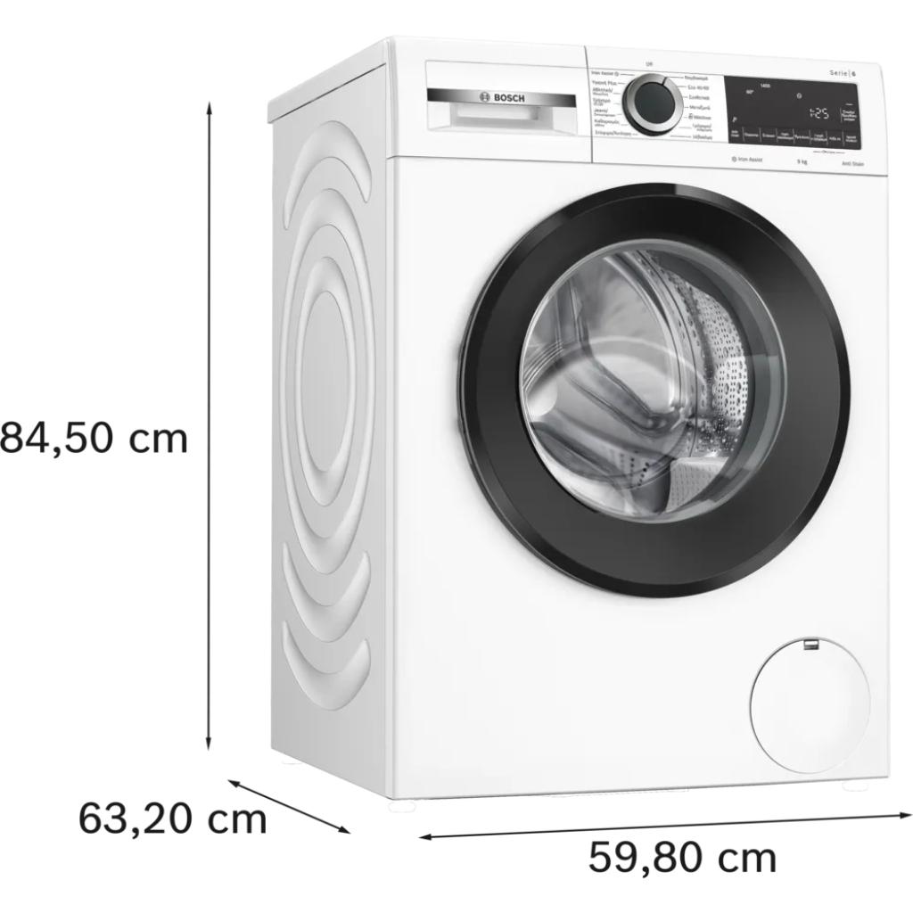 ΠΛΥΝΤΗΡΙΟ ΡΟΥΧΩΝ BOSCH WGG244ZHGR 9KG ΜΕ ΤΕΧΝΟΛΟΓΙΑ ΑΤΜΟΥ 1400 ΣΤΡΟΦΩΝ - Image 8
