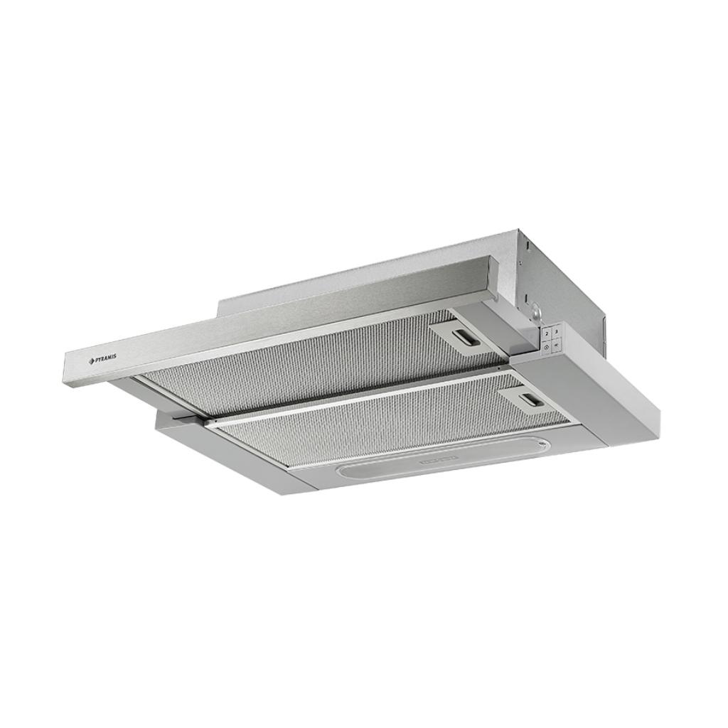 ΑΠΟΡΡΟΦΗΤΗΡΑΣ PYRAMIS TURBO SLIM PRO 065313301 INOX 60CM