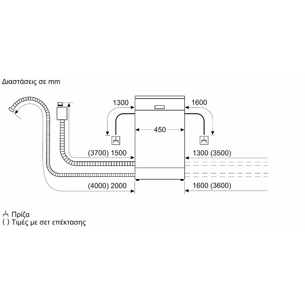 ΠΛΥΝΤΗΡΙΟ ΠΙΑΤΩΝ BOSCH SPS4EMI11E ΕΛΕΥΘΕΡΟ ΓΙΑ 10 ΣΕΡΒΙΤΣΙΑ INOX ΜΕ WI-FI - Image 15