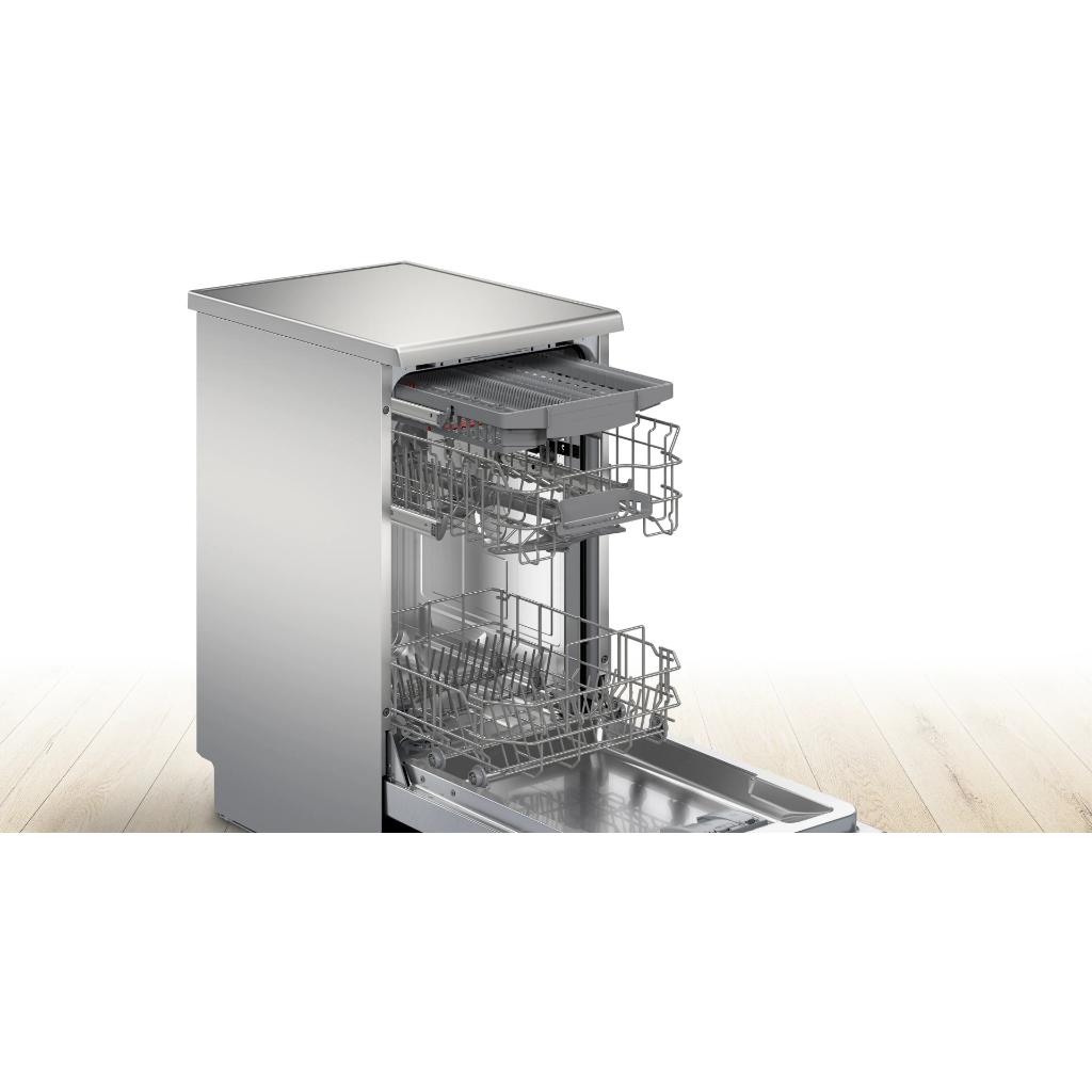 ΠΛΥΝΤΗΡΙΟ ΠΙΑΤΩΝ BOSCH SPS4EMI11E ΕΛΕΥΘΕΡΟ ΓΙΑ 10 ΣΕΡΒΙΤΣΙΑ INOX ΜΕ WI-FI - Image 4