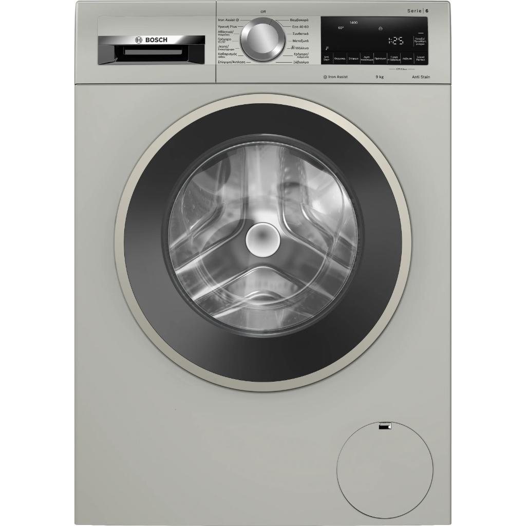 ΠΛΥΝΤΗΡΙΟ ΡΟΥΧΩΝ BOSCH WGG244ZXGR 9KG 1400 ΣΤΡΟΦΩΝ SILVER INOX