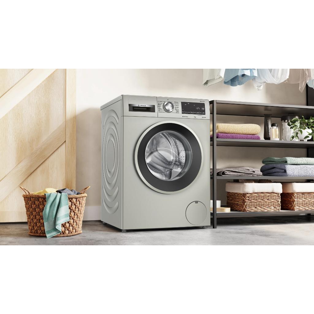 ΠΛΥΝΤΗΡΙΟ ΡΟΥΧΩΝ BOSCH WGG244ZXGR 9KG 1400 ΣΤΡΟΦΩΝ SILVER INOX - Image 4
