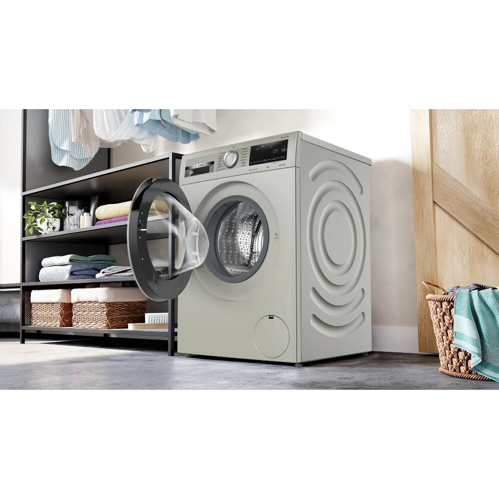 ΠΛΥΝΤΗΡΙΟ ΡΟΥΧΩΝ BOSCH WGG244ZXGR 9KG 1400 ΣΤΡΟΦΩΝ SILVER INOX - Image 5