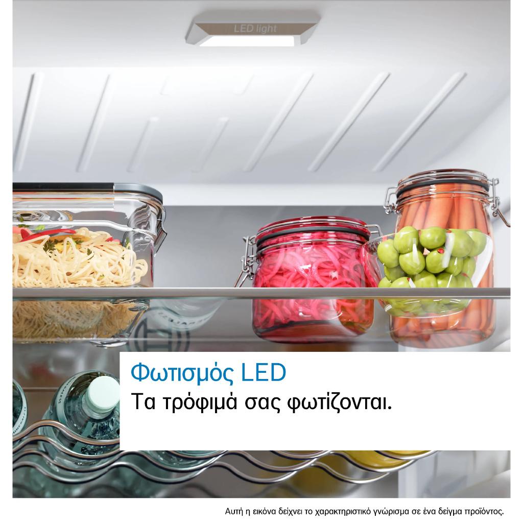 ΨΥΓΕΙΟΚΑΤΑΨΥΚΤΗΣ BOSCH KGN36VLED FULL NO FROST METAL LOOK - Image 9