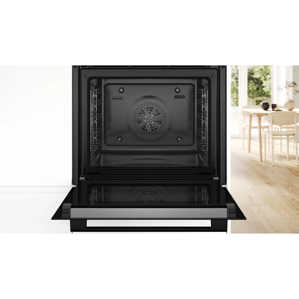 ΕΝΤΟΙΧΙΖΟΜΕΝΟΣ ΦΟΥΡΝΟΣ BOSCH HBA572BB4 ΑΝΩ ΠΑΓΚΟΥ ΜΑΥΡΟΣ - Image 5