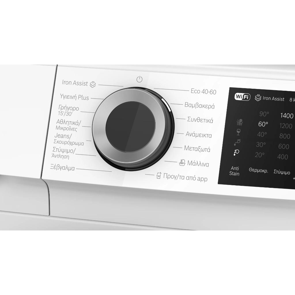 ΠΛΥΝΤΗΡΙΟ ΡΟΥΧΩΝ BOSCH WGJ2340KGR 8 KG 1400 ΣΤΡΟΦΩΝ - Image 3