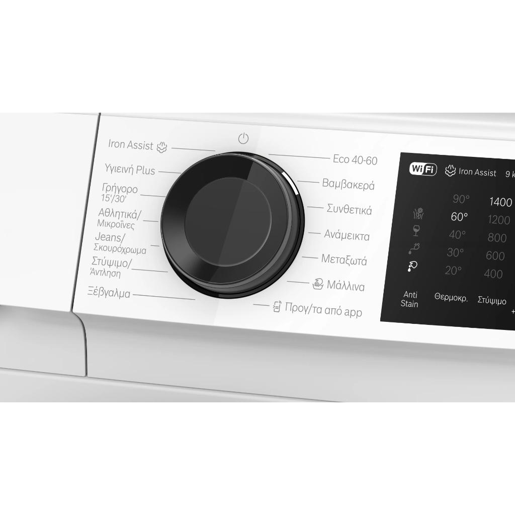 ΠΛΥΝΤΗΡΙΟ ΡΟΥΧΩΝ BOSCH WGJ2440LGR 9KG 1400 ΣΤΡΟΦΩΝ - Image 3