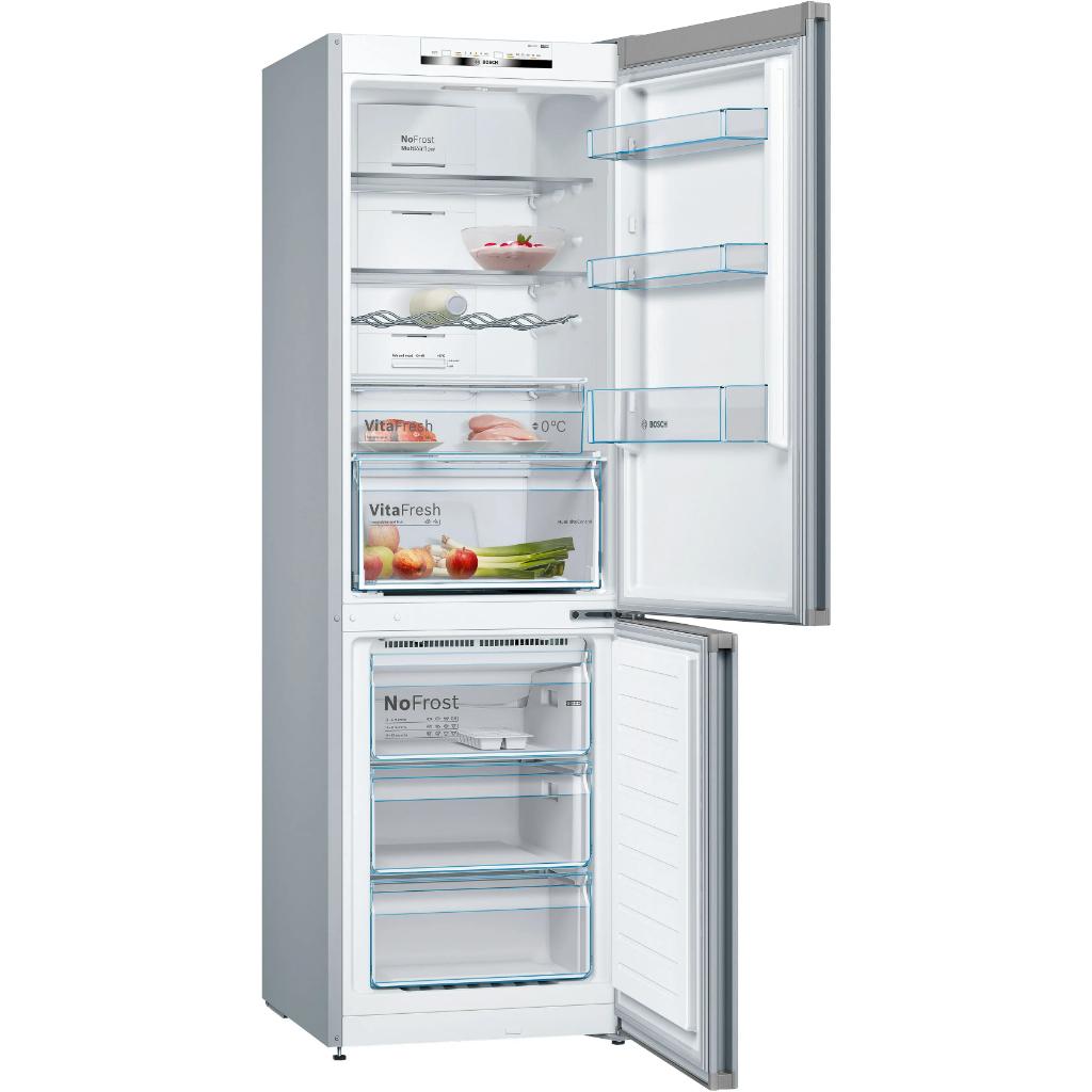 ΨΥΓΕΙΟΚΑΤΑΨΥΚΤΗΣ BOSCH KGN36VLED FULL NO FROST METAL LOOK - Image 2