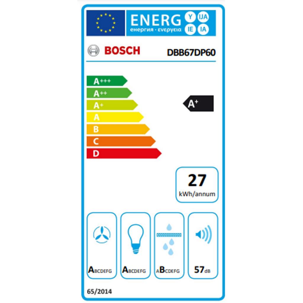 ΑΠΟΡΡΟΦΗΤΗΡΑΣ BOSCH DBB67DP60 ΕΝΤΟΙΧΙΖΟΜΕΝΟΣ ΜΑΥΡΟΣ 60CM ΜΕ WIFI - Image 18