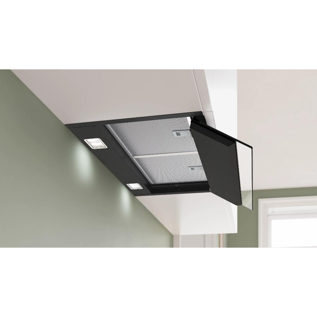 ΑΠΟΡΡΟΦΗΤΗΡΑΣ BOSCH DBB67DP60 ΕΝΤΟΙΧΙΖΟΜΕΝΟΣ ΜΑΥΡΟΣ 60CM ΜΕ WIFI - Image 2