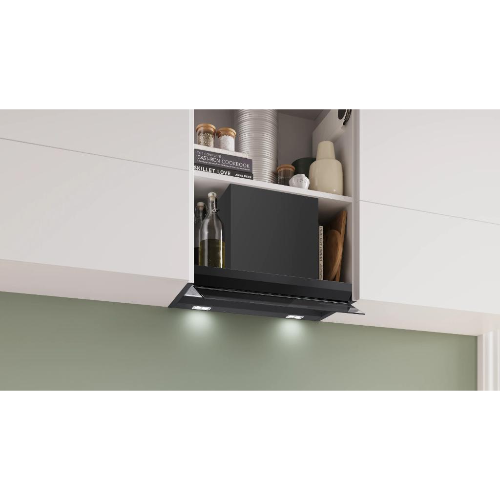 ΑΠΟΡΡΟΦΗΤΗΡΑΣ BOSCH DBB67DP60 ΕΝΤΟΙΧΙΖΟΜΕΝΟΣ ΜΑΥΡΟΣ 60CM ΜΕ WIFI - Image 3