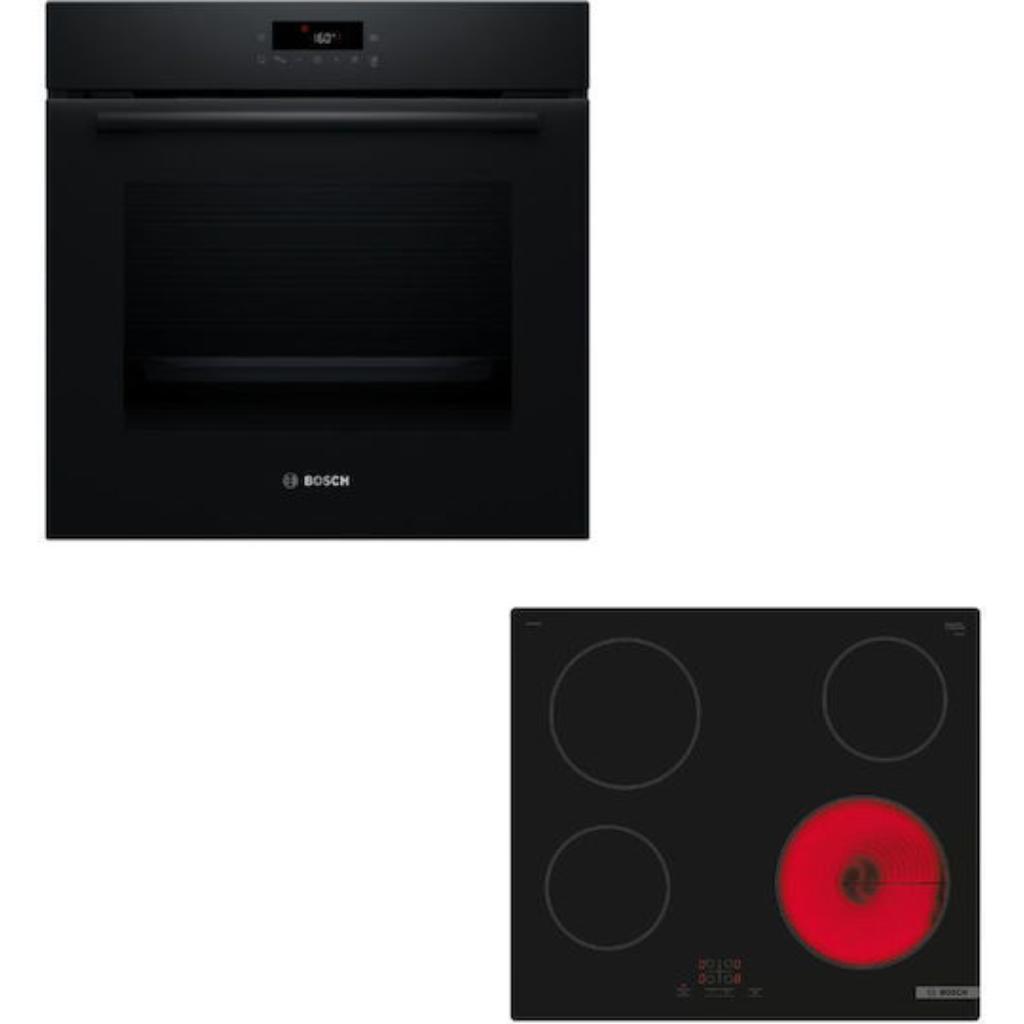 ΣΕΤ ΦΟΥΡΝΟΣ ΚΑΙ ΕΣΤΙΕΣ BOSCH HBA572BB4 + PKE61RBA2E